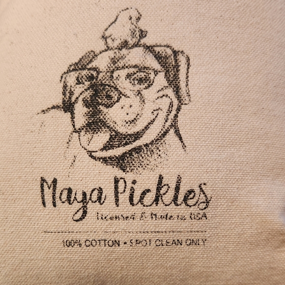 Maya Pickles Bunny Pillow - Picture 2 of 4